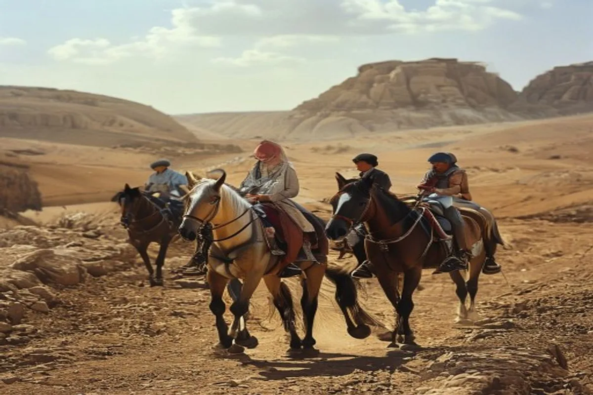 مسار تاريخي حول ضواحي القاهرة على ظهر الخيل